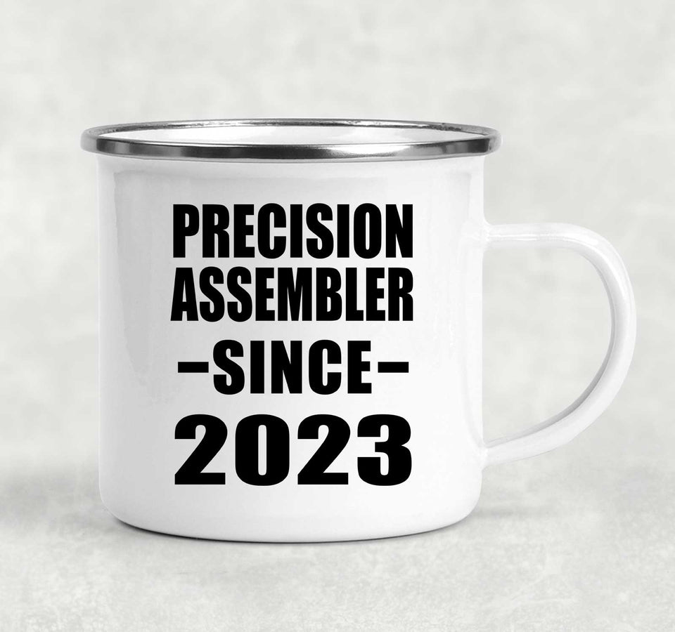 Precision Assembler Since 2023 - 12oz Camping Mug