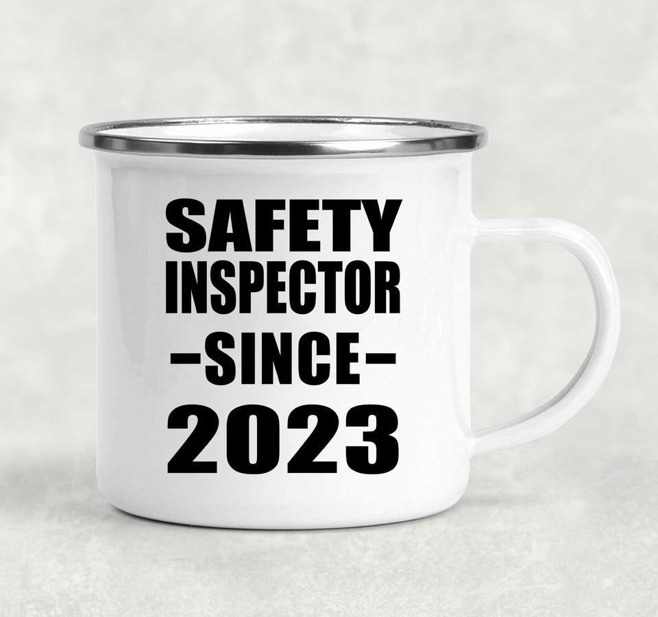 Safety Inspector Since 2023 - 12oz Camping Mug