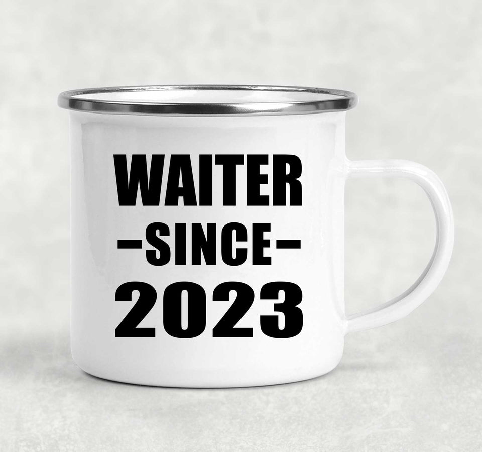 Waiter Since 2023 - 12oz Camping Mug