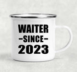 Waiter Since 2023 - 12oz Camping Mug