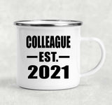 Colleague Established EST. 2021 - 12oz Camping Mug