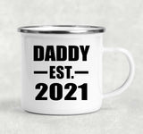 Daddy Established EST. 2021 - 12oz Camping Mug