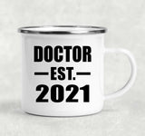 Doctor Established EST. 2021 - 12oz Camping Mug