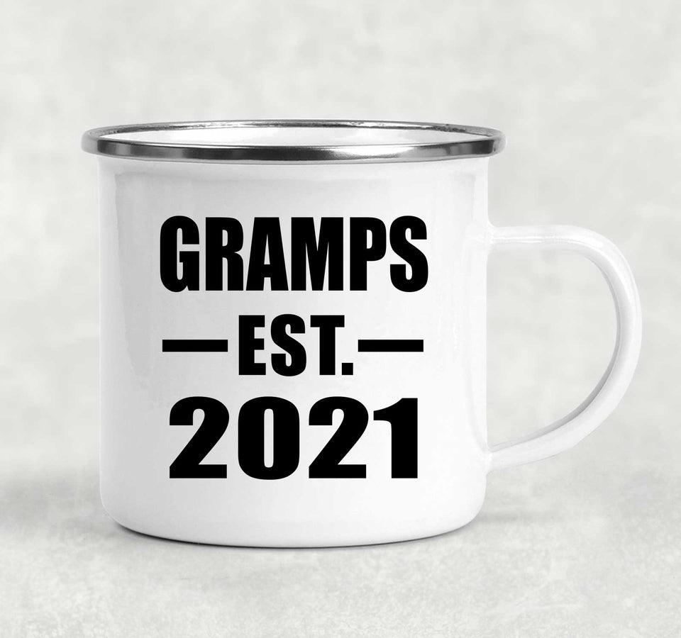 Gramps Established EST. 2021 - 12oz Camping Mug