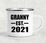 Granny Established EST. 2021 - 12oz Camping Mug