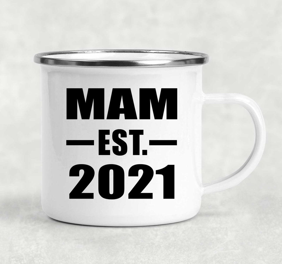 Mam Established EST. 2021 - 12oz Camping Mug