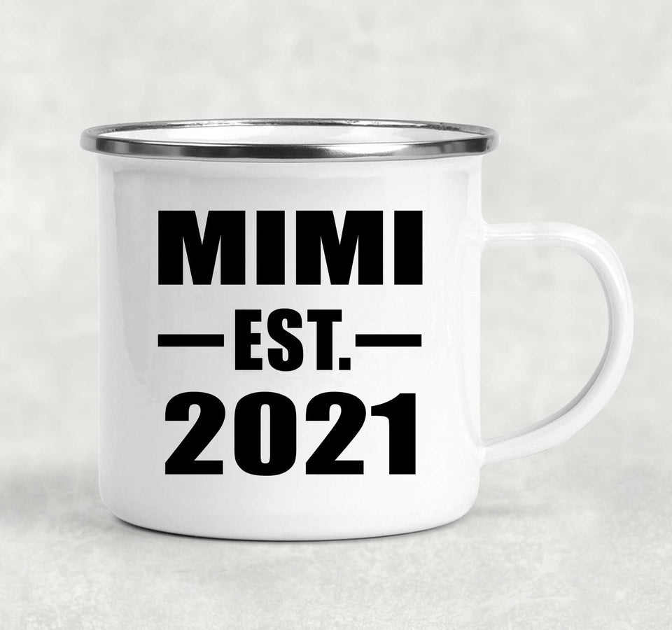Mimi Established EST. 2021 - 12oz Camping Mug
