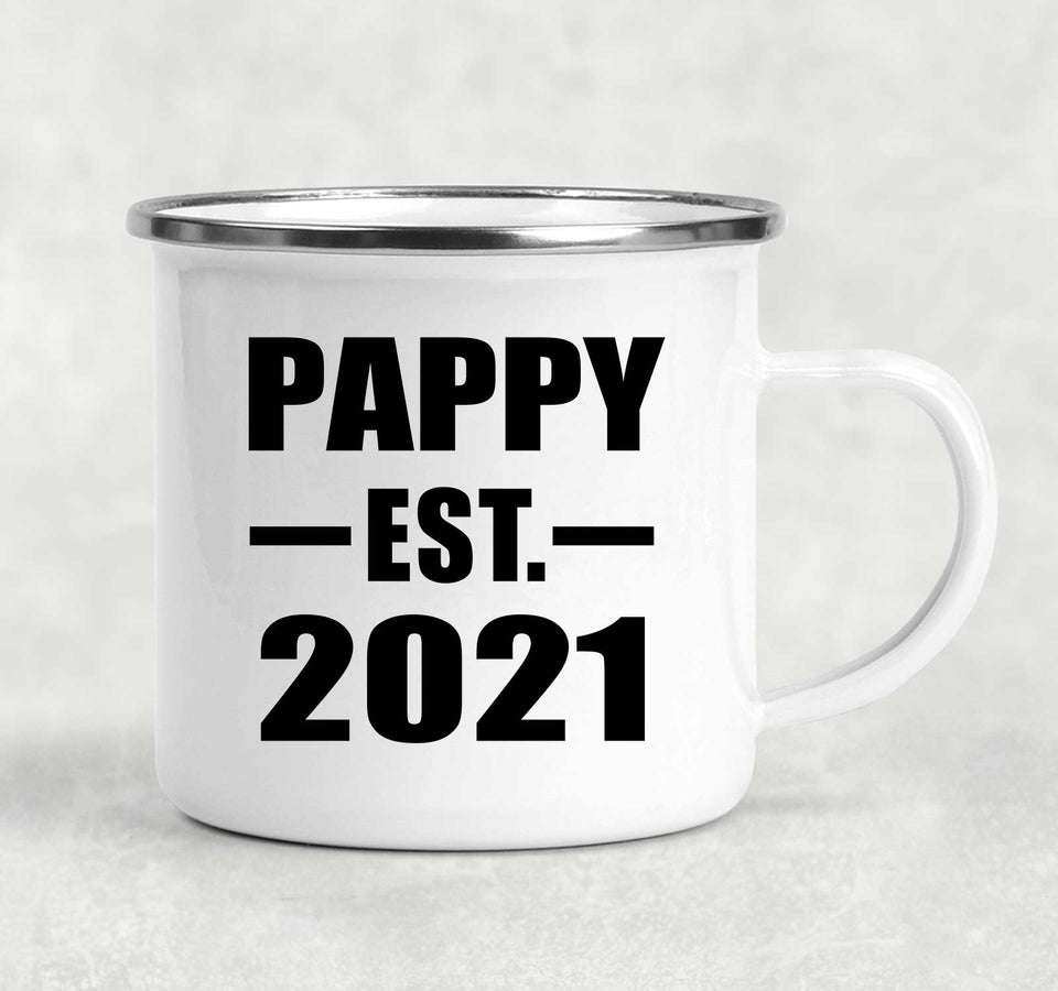 Pappy Established EST. 2021 - 12oz Camping Mug