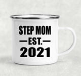 Step Mom Established EST. 2021 - 12oz Camping Mug