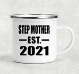 Step Mother Established EST. 2021 - 12oz Camping Mug