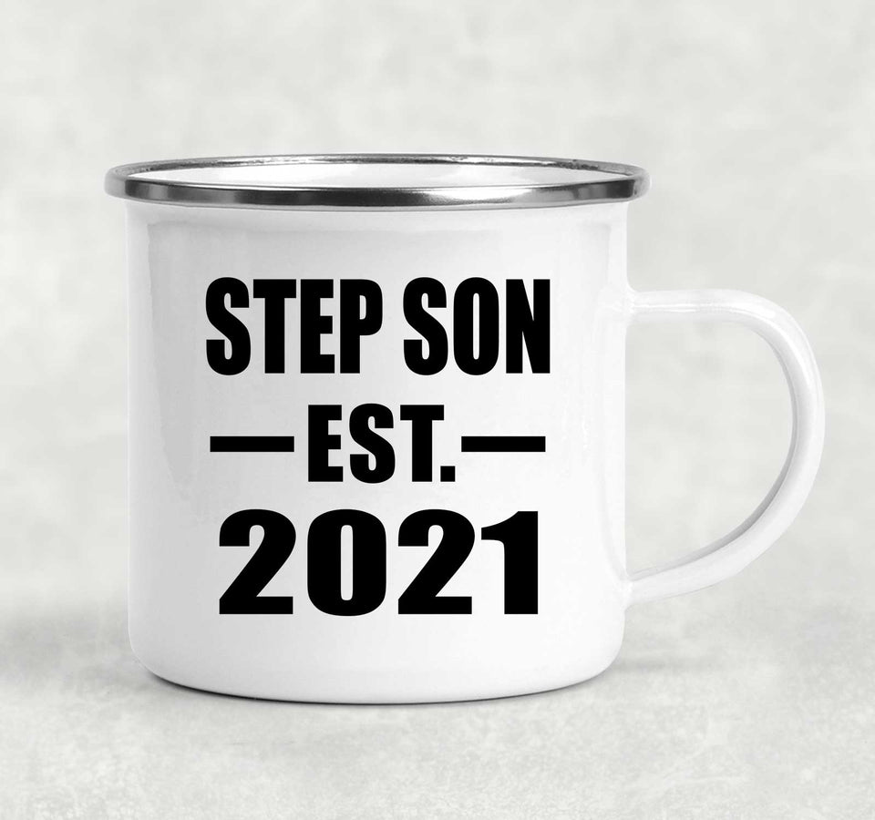 Step Son Established EST. 2021 - 12oz Camping Mug