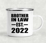 Brother In Law Established EST. 2022 - 12oz Camping Mug