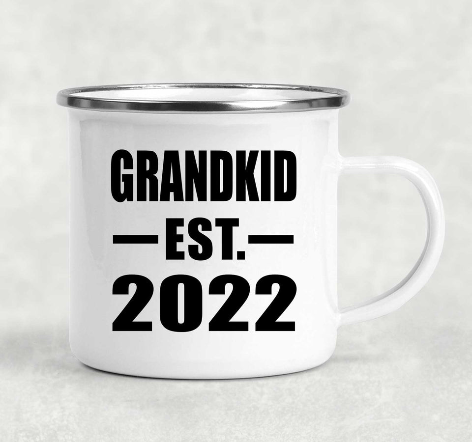 Grandkid Established EST. 2022 - 12oz Camping Mug