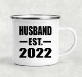 Husband Established EST. 2022 - 12oz Camping Mug
