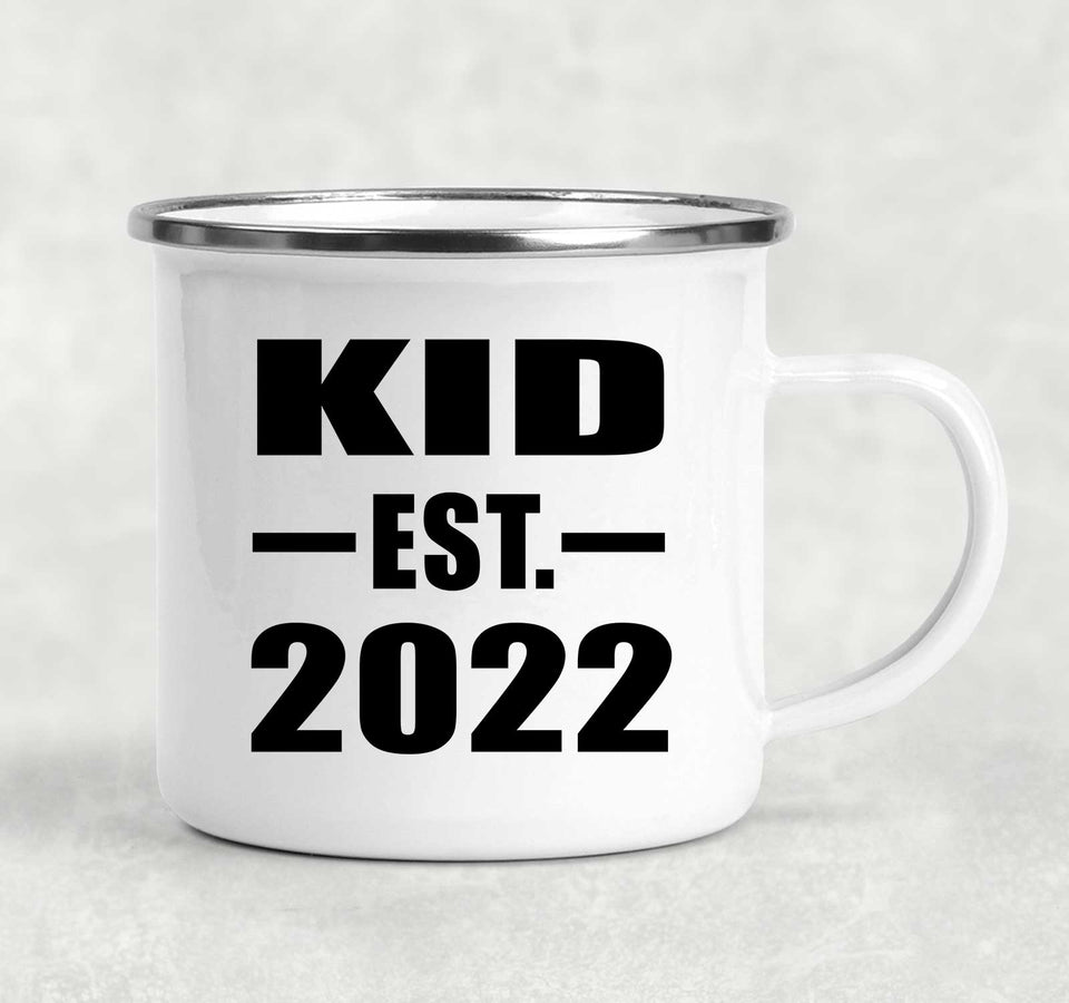 Kid Established EST. 2022 - 12oz Camping Mug