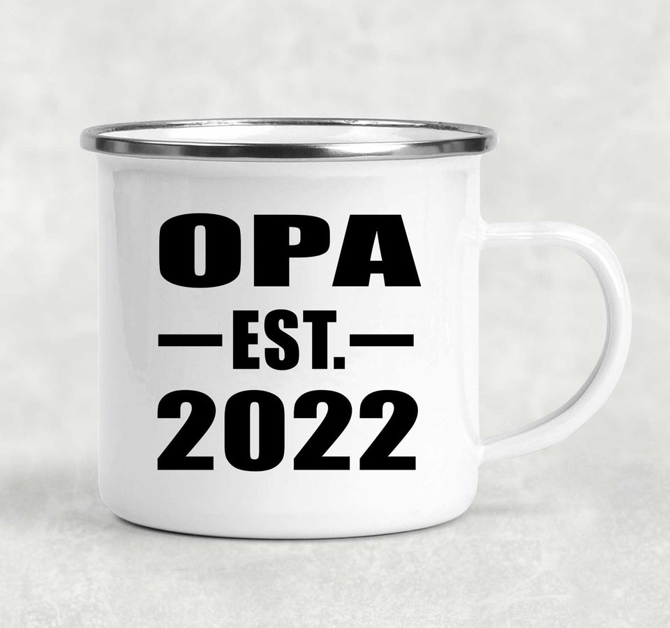 Opa Established EST. 2022 - 12oz Camping Mug