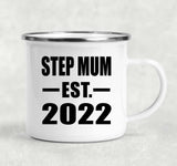 Step Mum Established EST. 2022 - 12oz Camping Mug