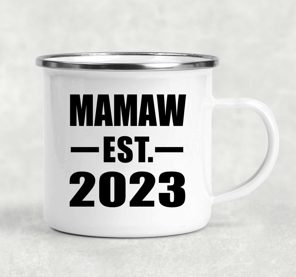 Mamaw Established EST. 2023 - 12oz Camping Mug