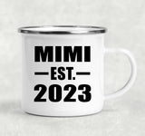 Mimi Established EST. 2023 - 12oz Camping Mug