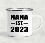 Nana Established EST. 2023 - 12oz Camping Mug