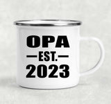 Opa Established EST. 2023 - 12oz Camping Mug
