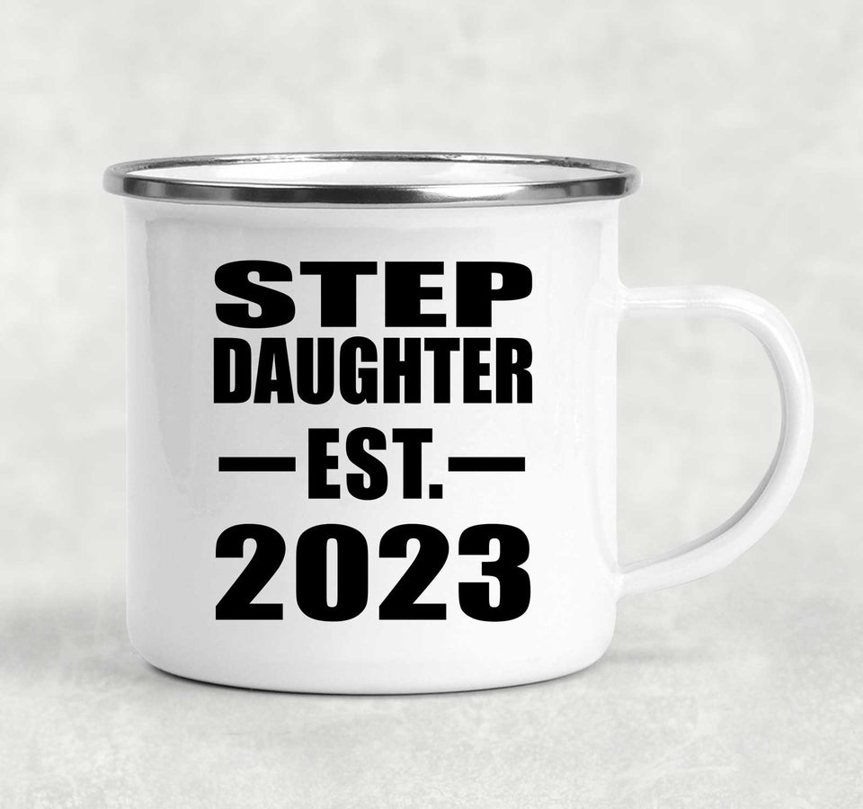 Step Daughter Established EST. 2023 - 12oz Camping Mug