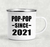 Pop-Pop Since 2021 - 12oz Camping Mug