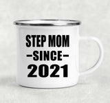 Step Mom Since 2021 - 12oz Camping Mug