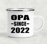 Opa Since 2022 - 12oz Camping Mug
