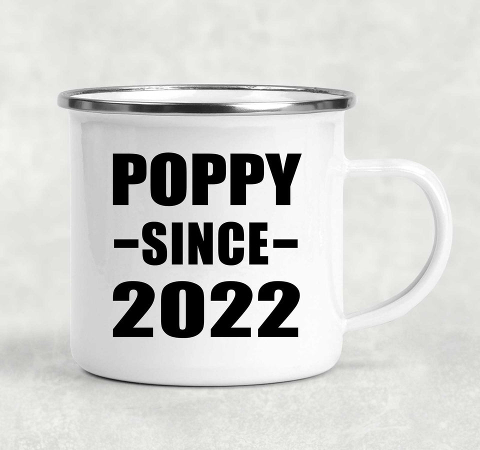 Poppy Since 2022 - 12oz Camping Mug