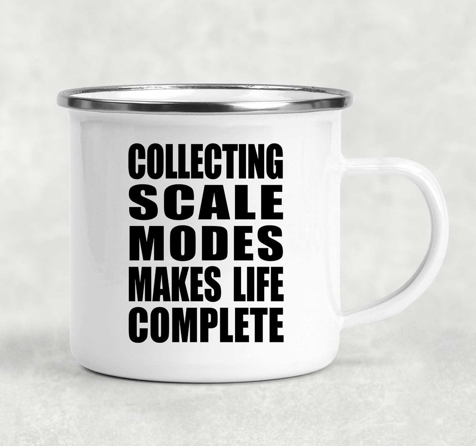 Collecting Scale Modes Makes Life Complete - 12oz Camping Mug