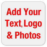 Personalized Custom Gift, Add Photo Logo Text Picture - Drink Coaster