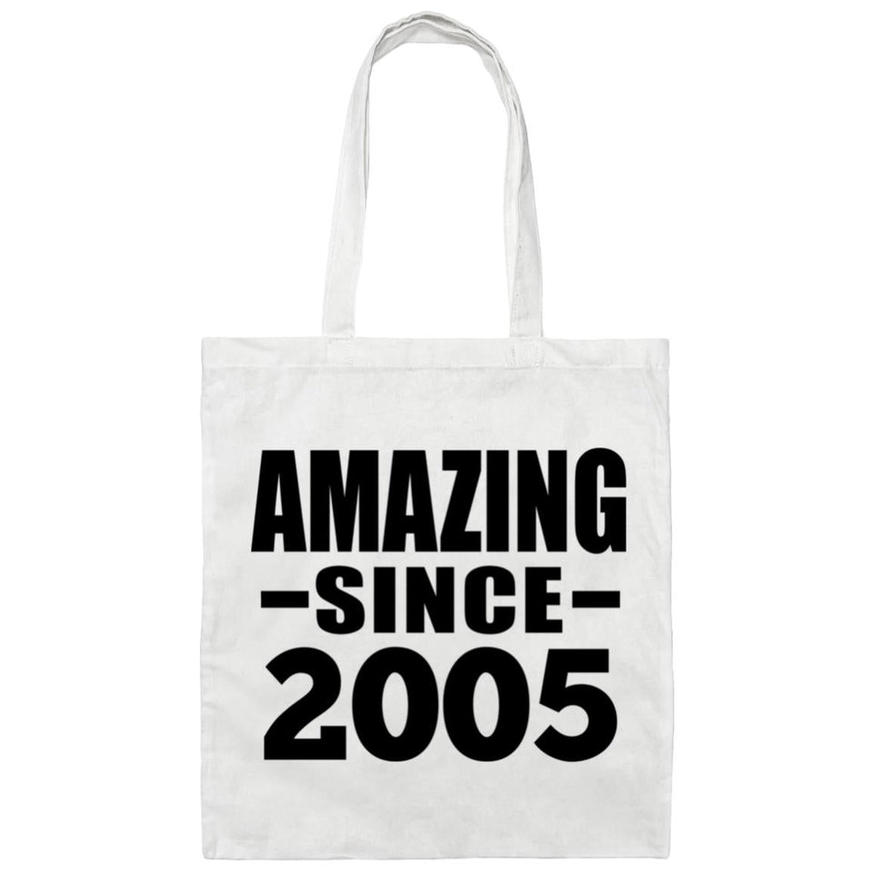 19th Birthday Amazing Since 2005 - Tote Bag White