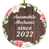 Automobile Mechanic Since 2022 - Circle Ornament A
