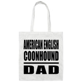American English Coonhound Dad - Tote Bag White