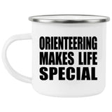 Orienteering Makes Life Special - 12oz Camping Mug