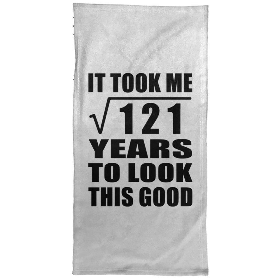 11th Birthday Took Square Root of 121 Years To Look Good - Hand Towel