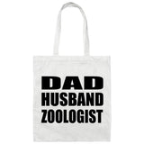 Dad Husband Zoologist - Tote Bag White