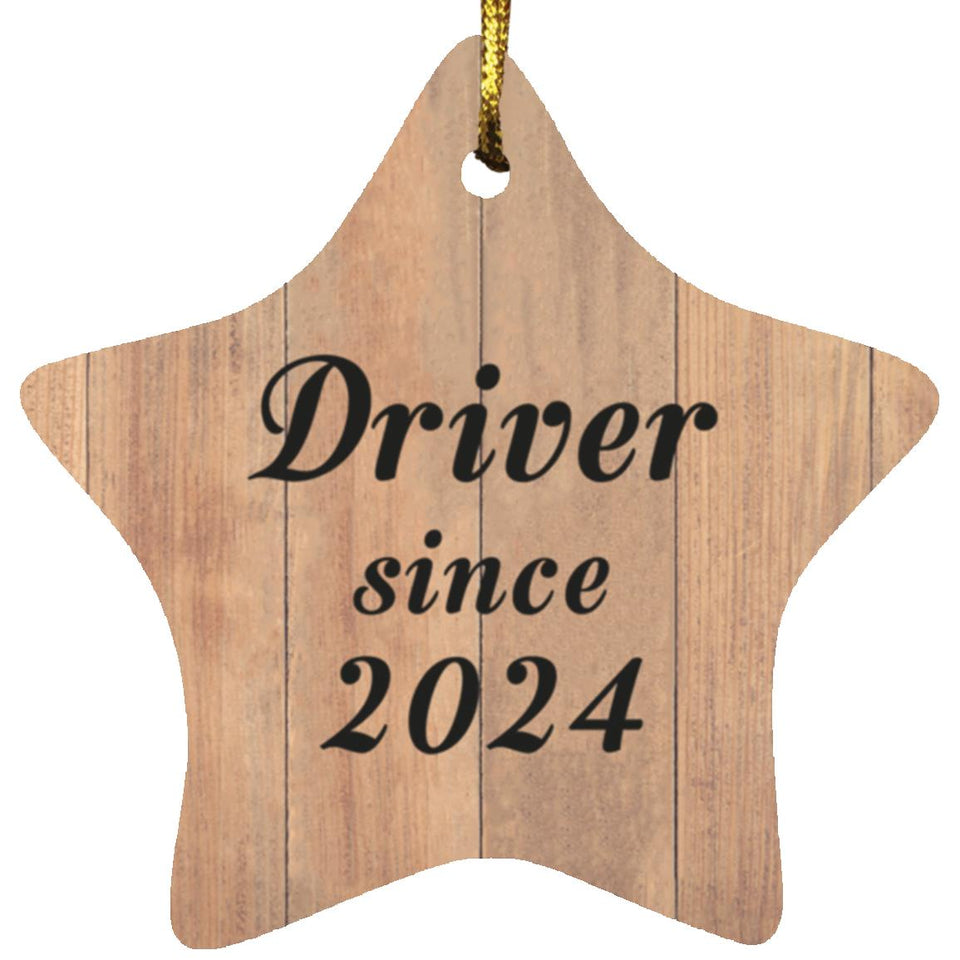 Driver Since 2024 - Star Ornament C