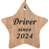 Driver Since 2024 - Star Ornament C