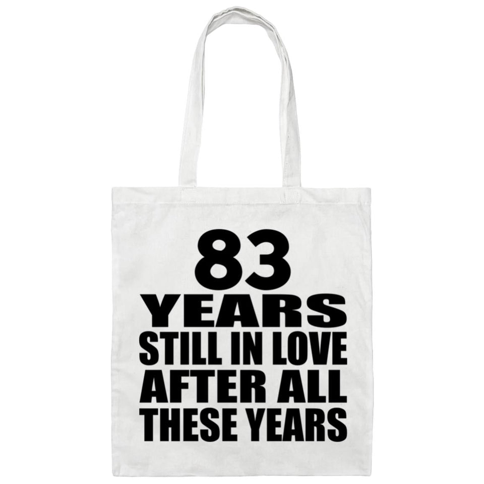 83rd Anniversary 83 Years Still In Love After Years - Tote Bag White