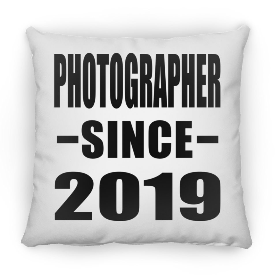 Photographer Since 2019 - Throw Pillow