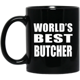 World's Best Butcher - 11 Oz Coffee Mug Black