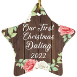 Our First Christmas Dating 2022 - Star Ornament A