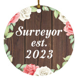 Surveyor Established Est. 2023 - Circle Ornament A