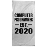 Computer Programmer Established EST. 2020 - Hand Towel