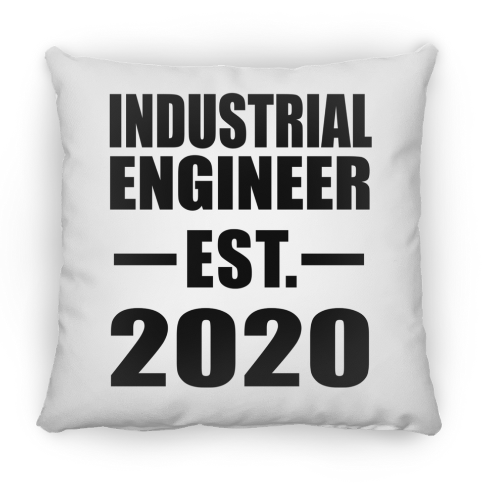 Industrial Engineer Established EST. 2020 - Throw Pillow