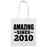 14th Birthday Amazing Since 2010 - Tote Bag White