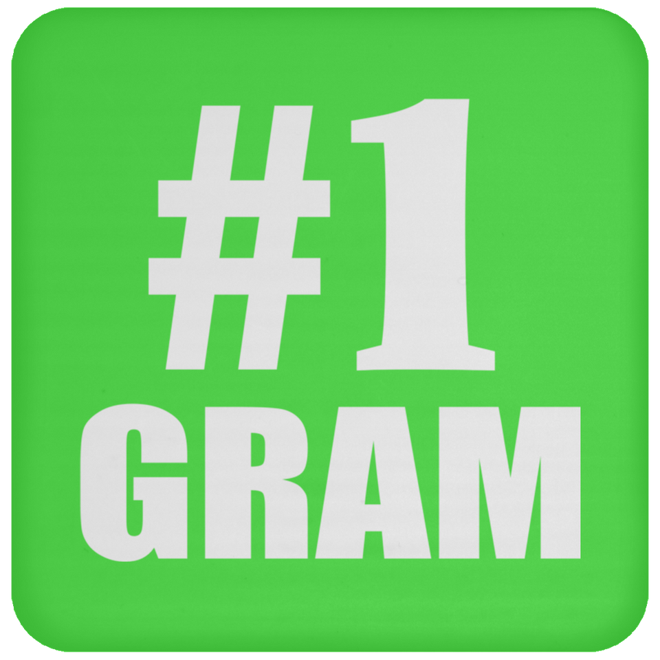 Number One #1 Gram - Drink Coaster