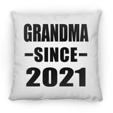 Grandma Since 2021 - Throw Pillow